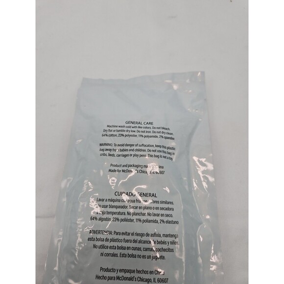 McDonald's 2025 The Grinch Meal Socks 1 Pair Unknown Color Still Sealed - Picture 7 of 7